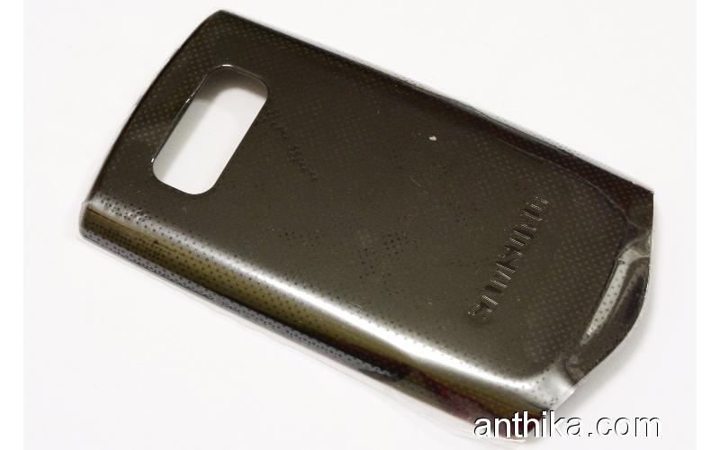 Samsung S3100 Kapak Orjinal Battery Cover Black