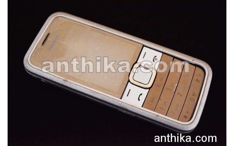 Nokia 7310 Supernova Kapak Tuş High Quality Xpress on Cover Silver New