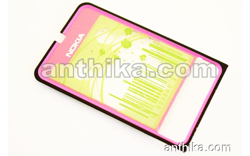 Nokia 3250 Kapak Original Front Cover Pink New 0268575