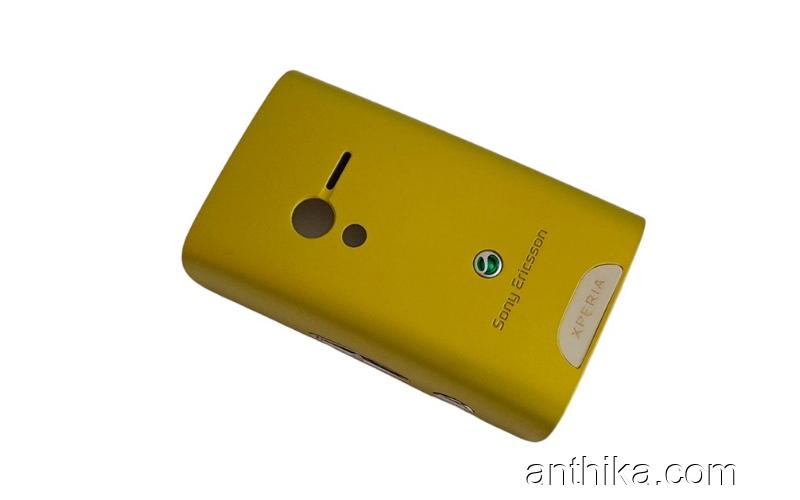 Sony Ericsson Xperia X10 Mini Kapak Original Battery Cover Green New