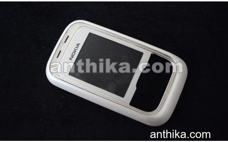 Nokia 6111 Kapak Original Front and Battery Cover White Used