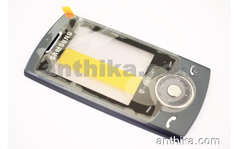 Samsung U600 Kapak Tuş Board GH98-03317D Navy Blue T-Mobile