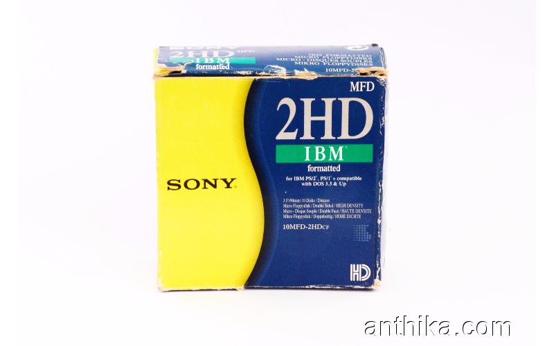 Sony IBM 2HD 1.44 MB Disket Micro Floppy Diskette