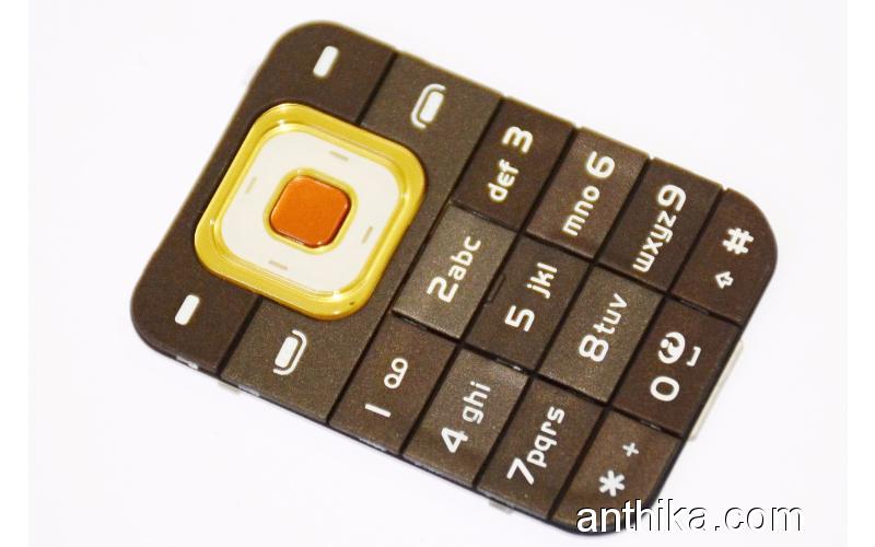 Nokia 7370 7373 Tuş Orjinal Kalitesinde Keypad Brown New