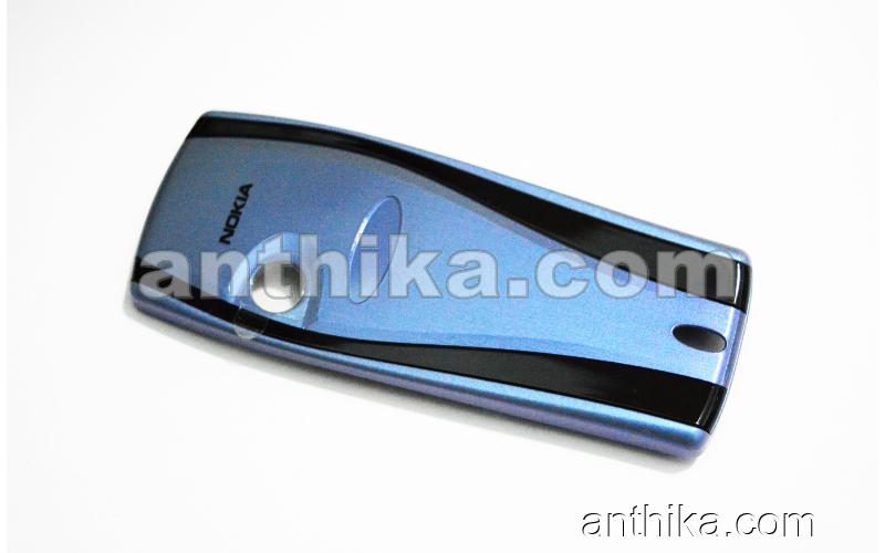 Nokia 7250 7250i Kapak Original Battery Cover Navy Blue New 9491813