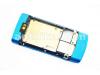 Nokia X3-02 Kasa Original Back Cover Middle Cover Blue Used