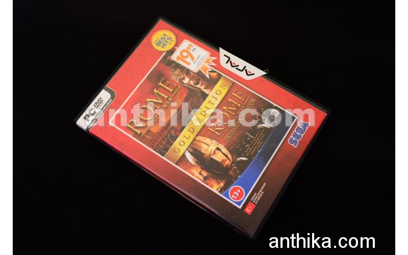 Roma Total War Gold Edition Bilgisayar Oyunu PC-DVD ROM