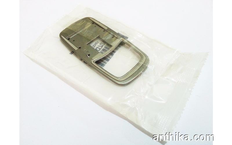 Samsung D500 Orta Çıta Original Front Cover Silver New GH75-07212B