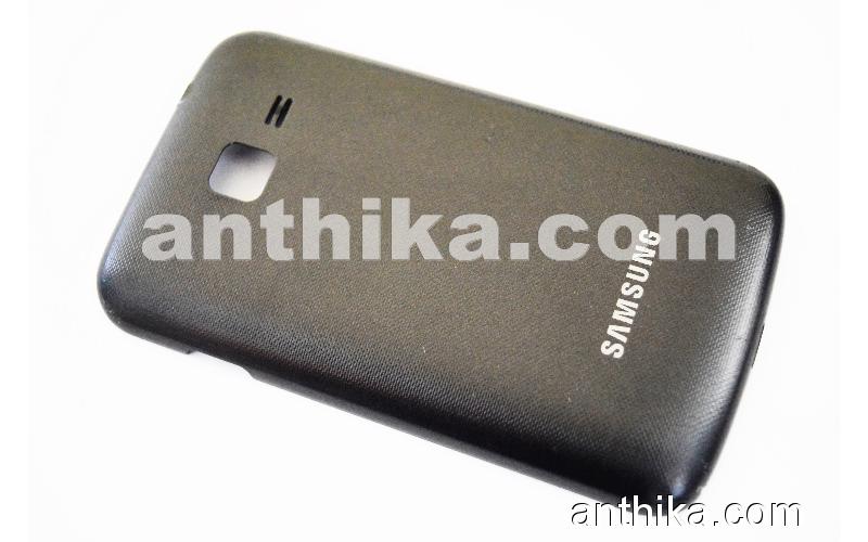 Samsung B5510 Galaxy Y Pro Kapak Original Battery Cover Black