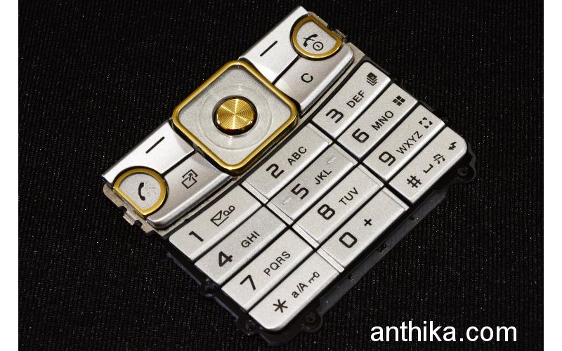 Sony Ericsson C510 Tuş High Quality Keypad Silver New