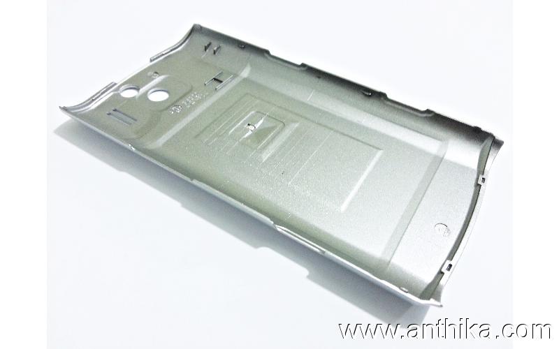 Samsung Omnia I8320 Arka Batarya Kapak Silver Battery Cover