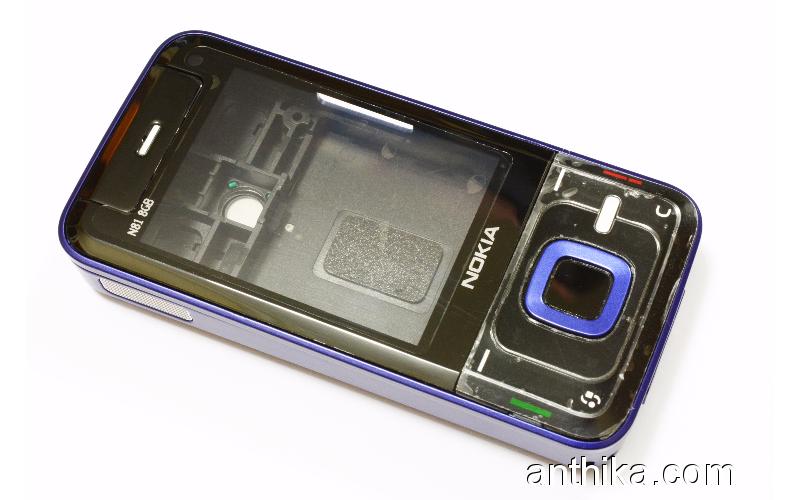 Nokia N81 Kapak Tuş Kasa Orjinal Kalitesinde Full Housing Black New