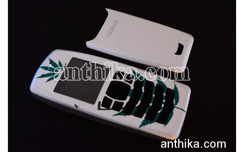 Nokia 3100 Kapak A++ Kalite Xpress On Cover Silver New
