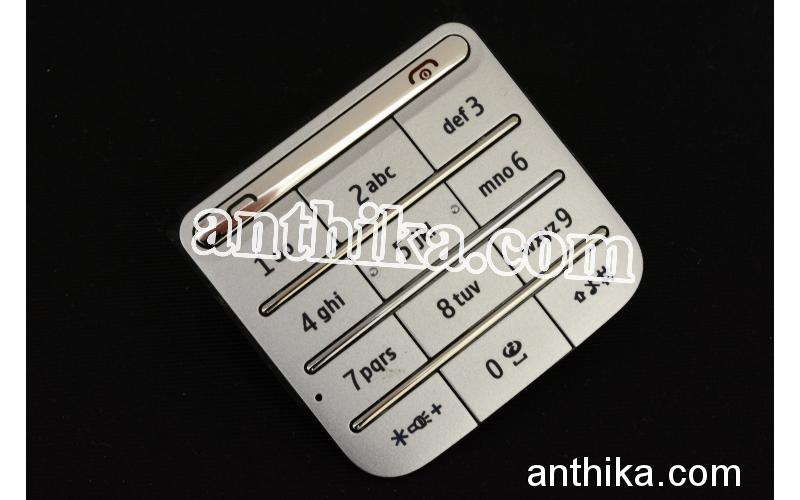 Nokia C3-01 Tuş Original Keypad Silver New 9791M62