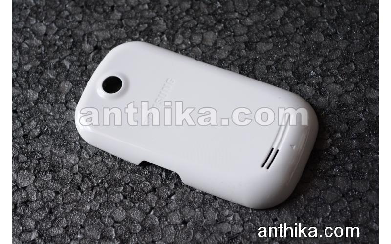 Samsung S3650 Kapak Original Battery Cover White New-4