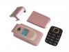 Nokia 6085 6086 Kapak Tuş Set Original Cover Pink New