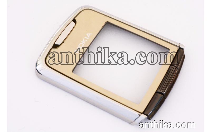 Nokia 8800 8800d Cam Lens Original Display Glass Silver Gold Used