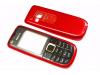 Nokia 3120 Classic Kapak Tuş Xpress On Cover Black Red