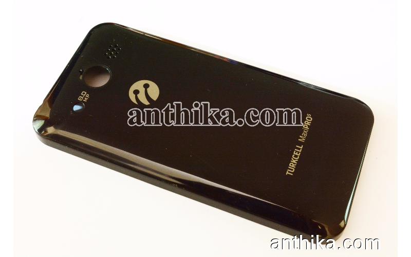 Turkcell MaxiPro 5 Kapak Original Battery Cover Black Used