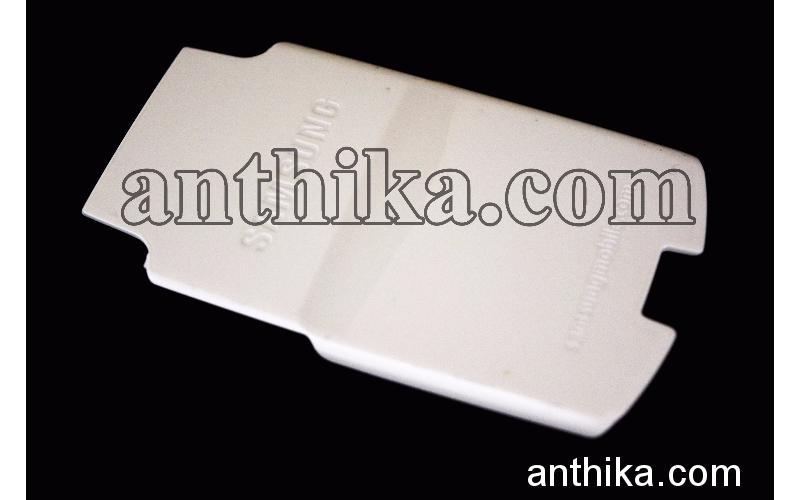 Samsung E490 Kapak Original Battery Cover White New KVK Depodan