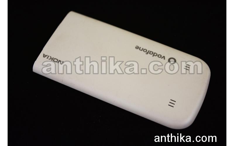 Nokia 6730 Kapak Original Battery Cover White Vodafone New