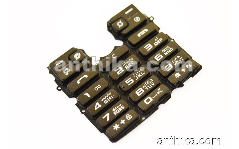 Samsung i550w Tuş Original Numeric Keypad Black Used