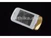 Nokia C2-03 Kapak Kasa Tuş High Quality Full Housing White Gold New