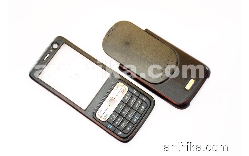 Nokia N73 Kapak Tuş Original Xpress on Cover Keypad Black Used