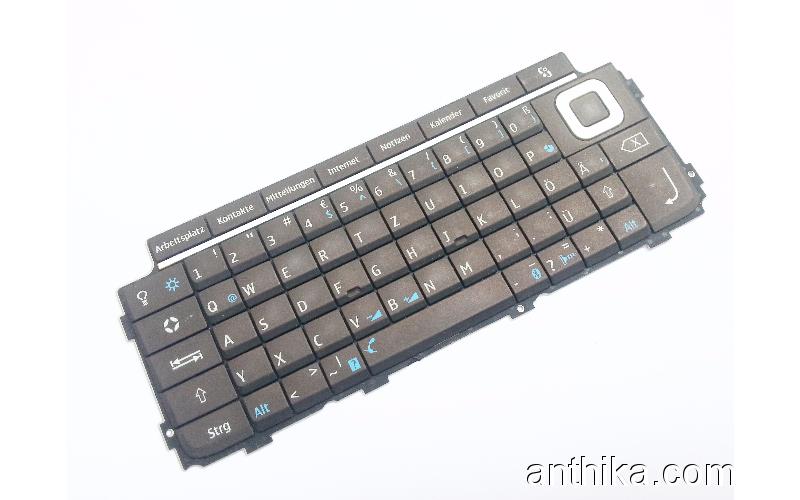 Nokia E90 Communicator Tuş Klavye Orjinal Qwertz Keypad Germany