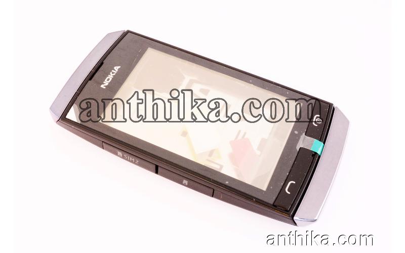 Nokia 305 Dokunmatik Kapak Kasa Orjinal Touchscreen Full Housing Black New