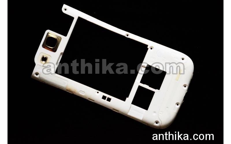 Samsung Galaxy i9300 S3 Kasa Original Middle Cover White New Condition