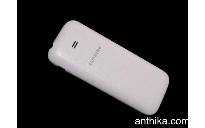Samsung B310 B310e Kapak Original Battery Cover White New