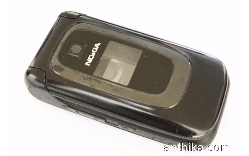 Nokia 6085 Kapak Kasa Tuş Orjinal Full Housing Black Used