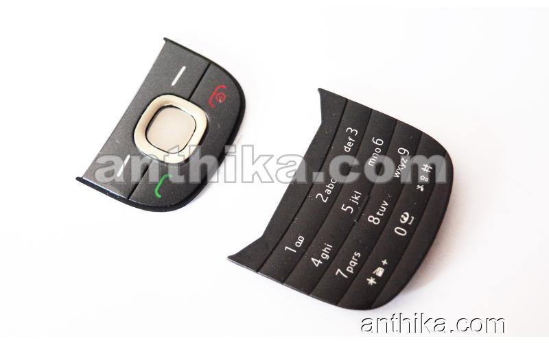 Nokia 2220 Slide Tuş Original Keypad Black New