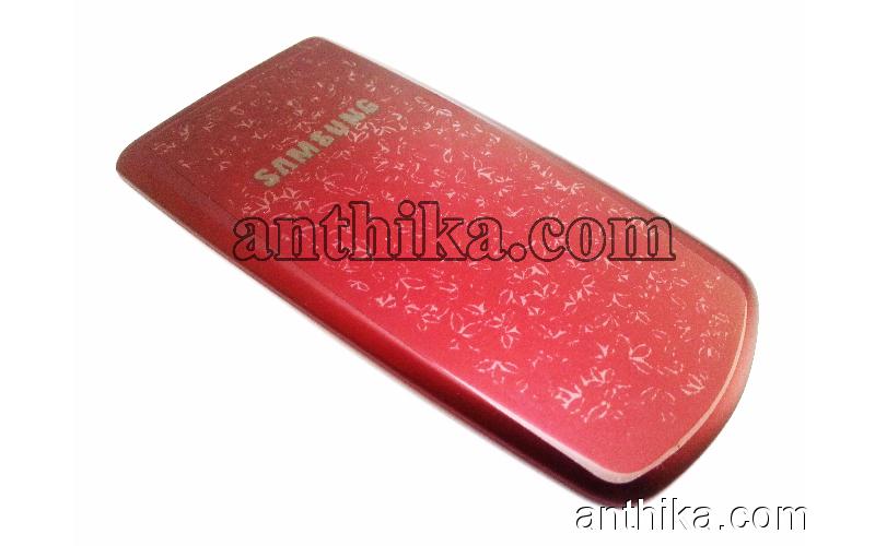 Samsung B320 Kapak Original Battery Cover Red New