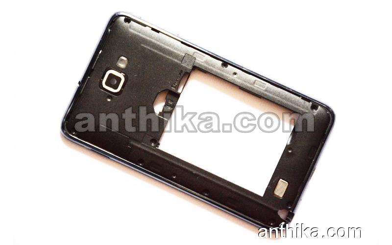 Samsung Galaxy N7000 Note 1 Kasa Original Middle Cover Black Used