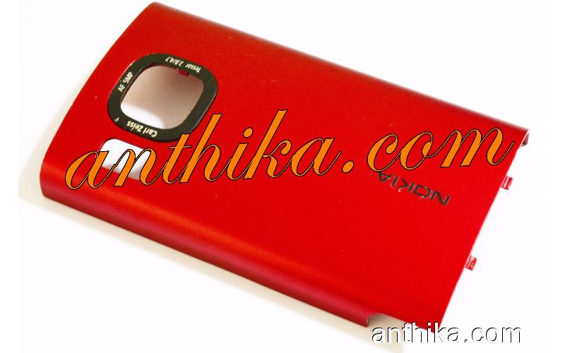 Nokia 6700 Slide Kapak Orjinal Battery Cover Red New 0255797