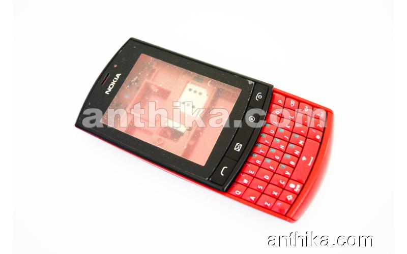 Nokia Asha 303 Kapak Kasa Tuş High Quality Full Housing Red New