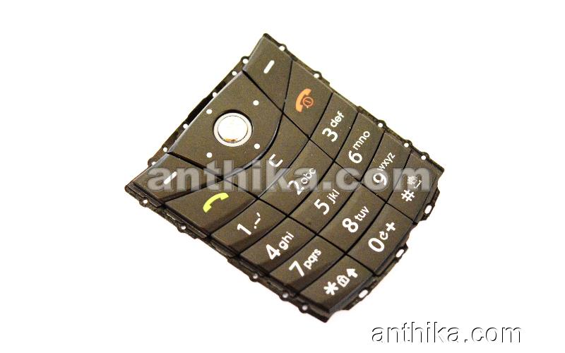 Samsung E200 Tuş Original Keypad Black New