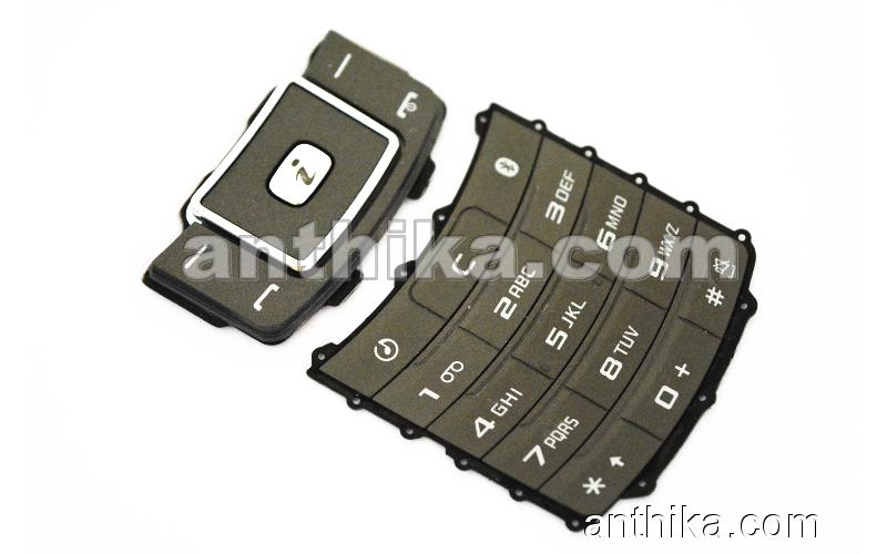 Samsung M620 Tuş Takım Original Keypad Grey New