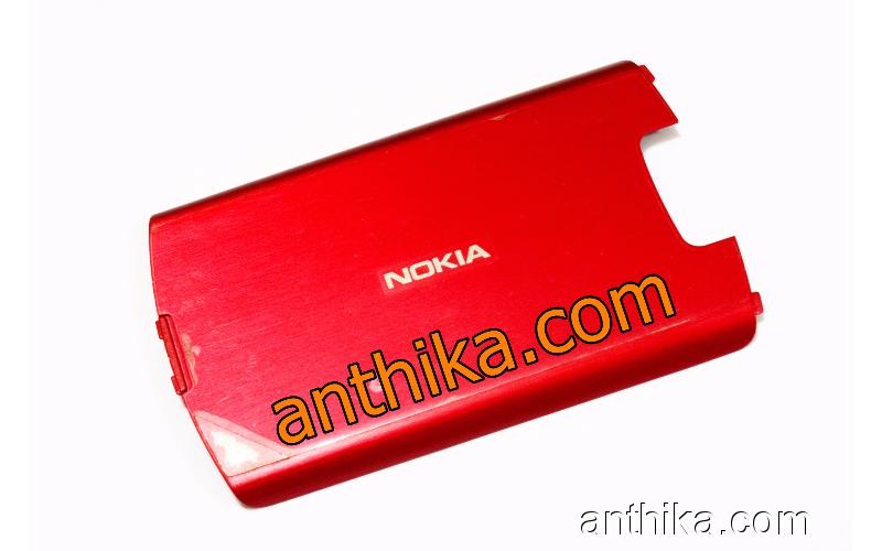 Nokia 700 Kapak Original Battery Cover Red New