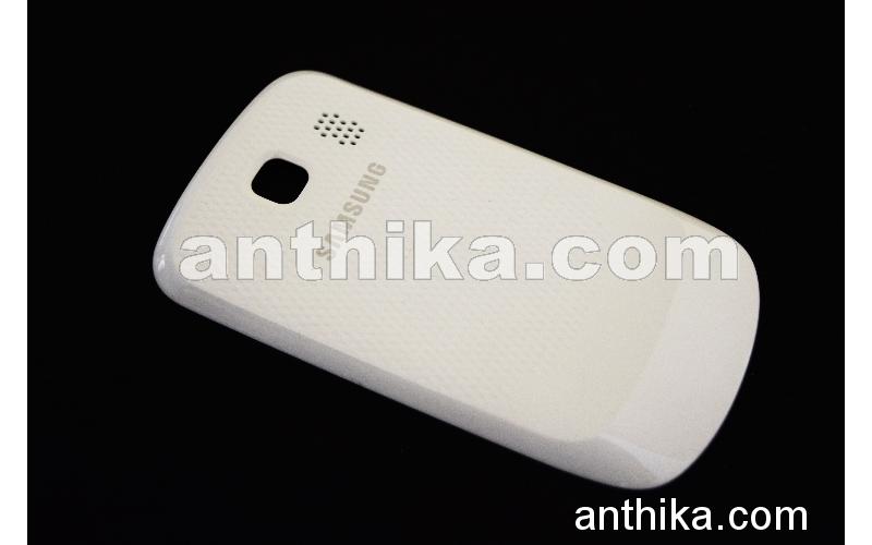 Samsung S3850 Corby Kapak Original Battery Cover White New