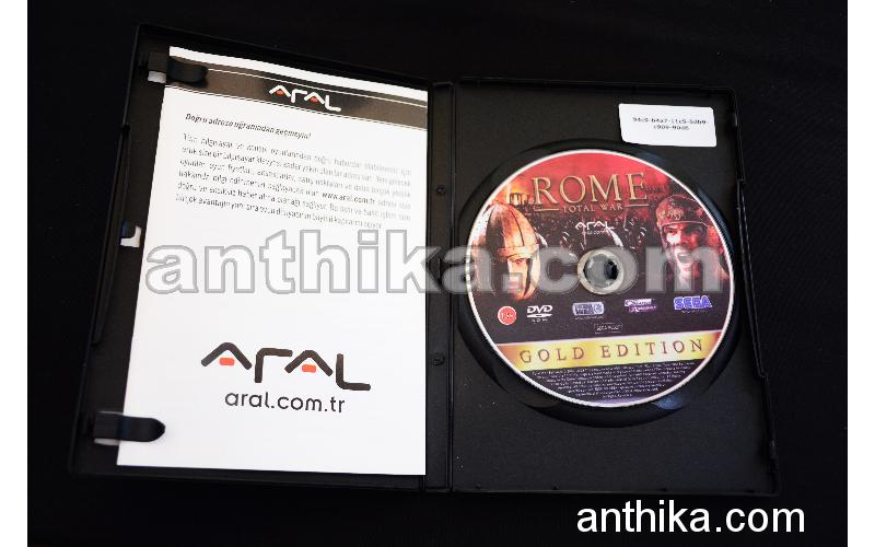 Rome Total War Gold Edition Bilgisayar Oyunu Orjinal PC DVD-ROM