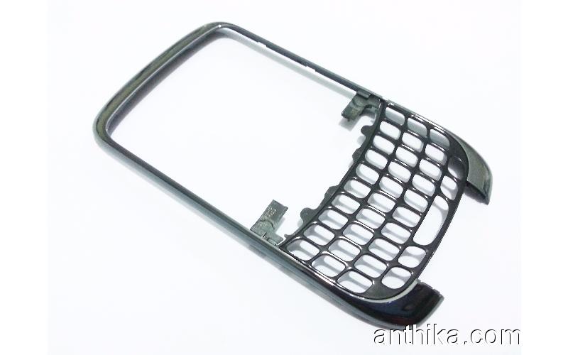 Blackberry 9300 Curve Kapak KVK Depodan Front Cover Black ASY-30868