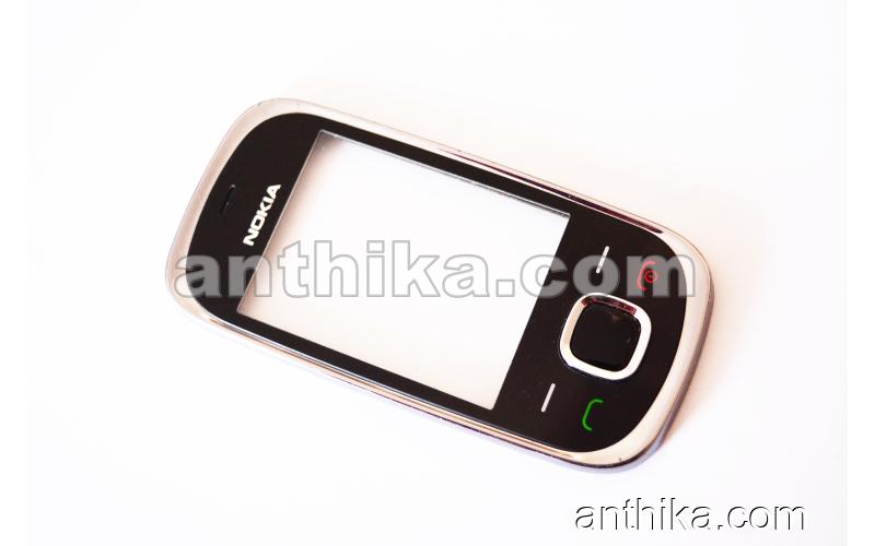 Nokia 7230 Kapak Original Front Cover Black Used