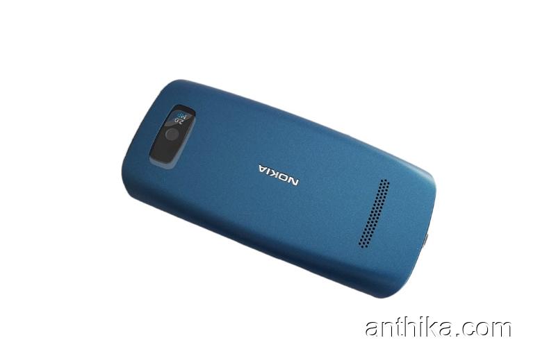 Nokia Asha 305 Asha 306 Kapak Kasa High Quality Housing Blue New