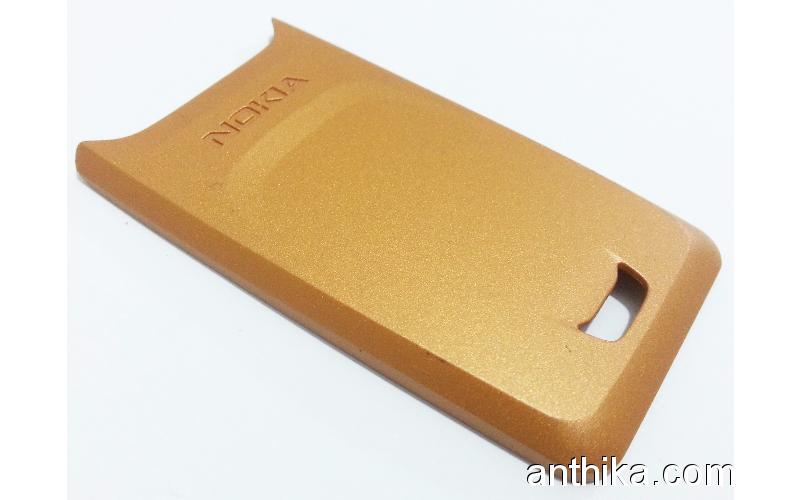 Nokia 3100 Kapak Orjinal Kalitesinde Battery Cover Orange