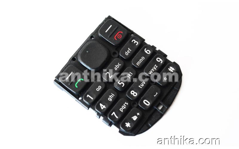 Nokia 100 101 Tuş Original Keypad Black New