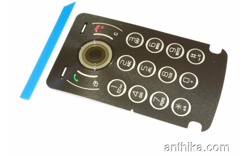 Sony Ericsson T707 Tuş Orjinal Keypad Black New