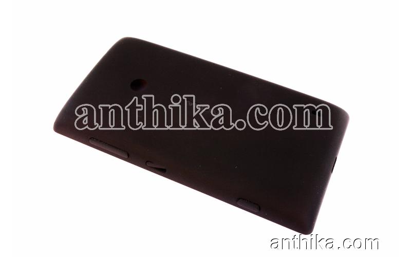 Nokia Lumia 520 Kapak Original Battery Cover Black Used 02502Z6